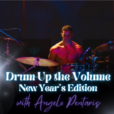 Ο Άγγελος Πεντάρης σε μια Drum Up the Volume βραδιά 