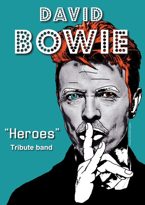 A tribute to David Bowie Heroes tribute band