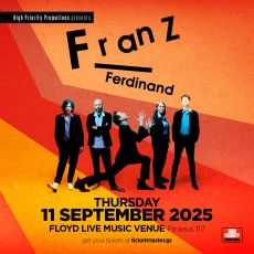 Οι FRANZ FERDINAND έρχονται για το live του Φθινοπώρου 