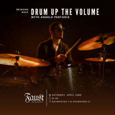 Drum up the Volume with Angelo Pentaris 