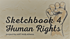 Sketchbook 4 Human Rights Project by ART HUB Athens 