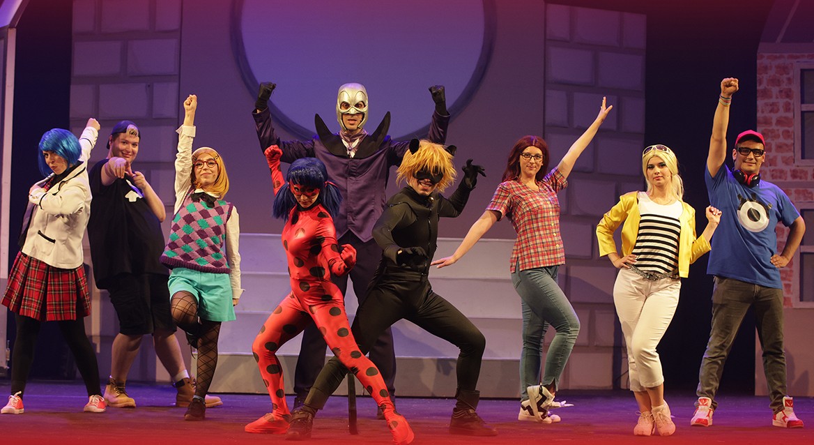 2 MIRACULOUS LADYBUG CAT NOIR