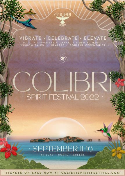 COLIBRI SPIRIT FESTIVAL POSTER